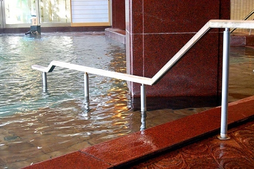 浴室内手すりの設置イメージ